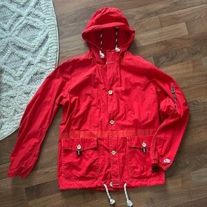 Nike Men’s Red Hooded Jacket